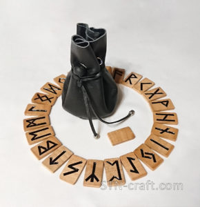 Руны деревянные (бук)