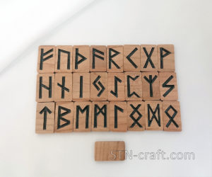 Руны деревянные (бук)