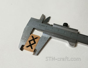 Руны деревянные (бук)