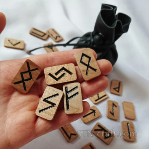 Руны деревянные (бук)