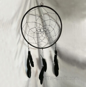 Кожаный ловец снов Анубис