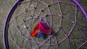 Фиолетовый ловец снов Аура