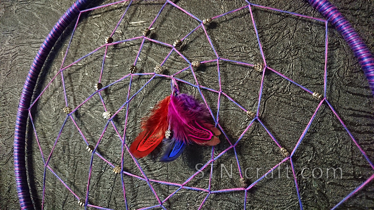 Фиолетовый ловец снов Аура