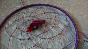 Фиолетовый ловец снов Аура