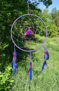 Фиолетовый ловец снов Аура