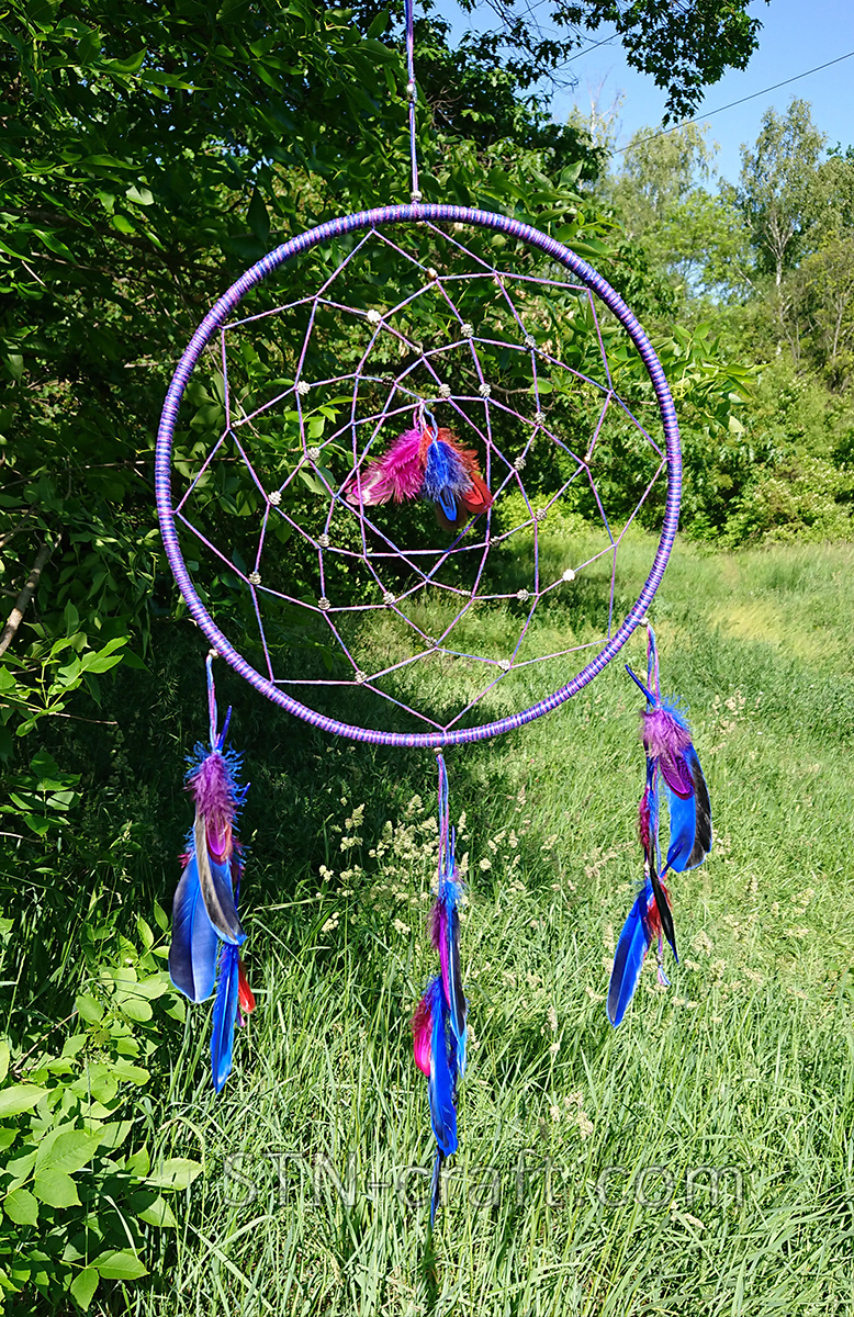 Фиолетовый ловец снов Аура