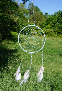 Ловец снов с лебедиными перьями Нежность