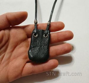 Ладанка кожаная