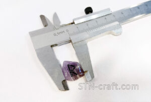 Руны резные миниатюрные Аметист