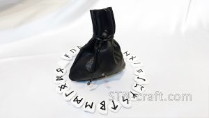 Руны белый мрамор