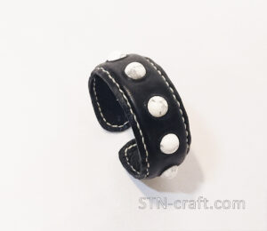 Браслет кожаный Кахолонг