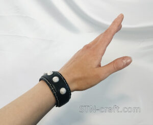 Браслет кожаный Кахолонг