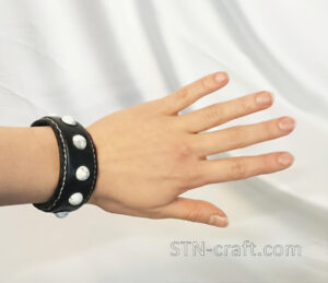 Браслет кожаный Кахолонг