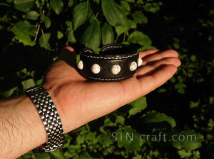 Браслет кожаный Кахолонг