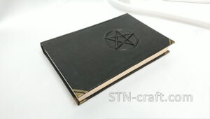 Кожаный блокнот Пентаграмма