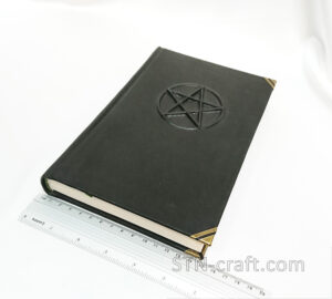 Кожаный блокнот Пентаграмма