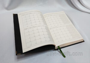 Кожаный блокнот Пентаграмма