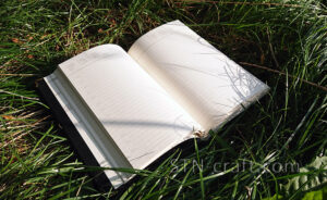 Кожаный блокнот Пентаграмма