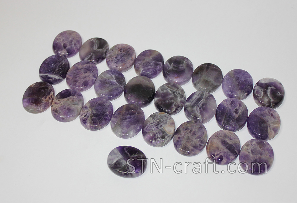 руны аметист овал