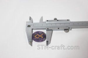 руны аметист овал