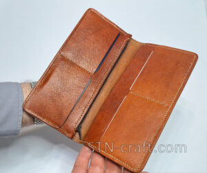 Гаманець-Лонгер Л-2 шкіряний ручна робота